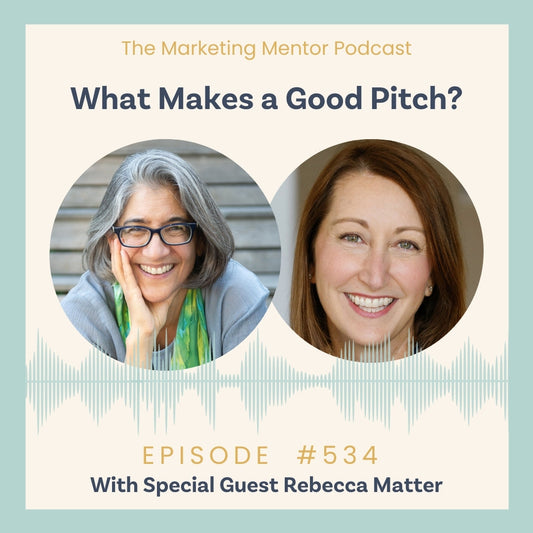 What makes a good pitch? with Rebecca Matter