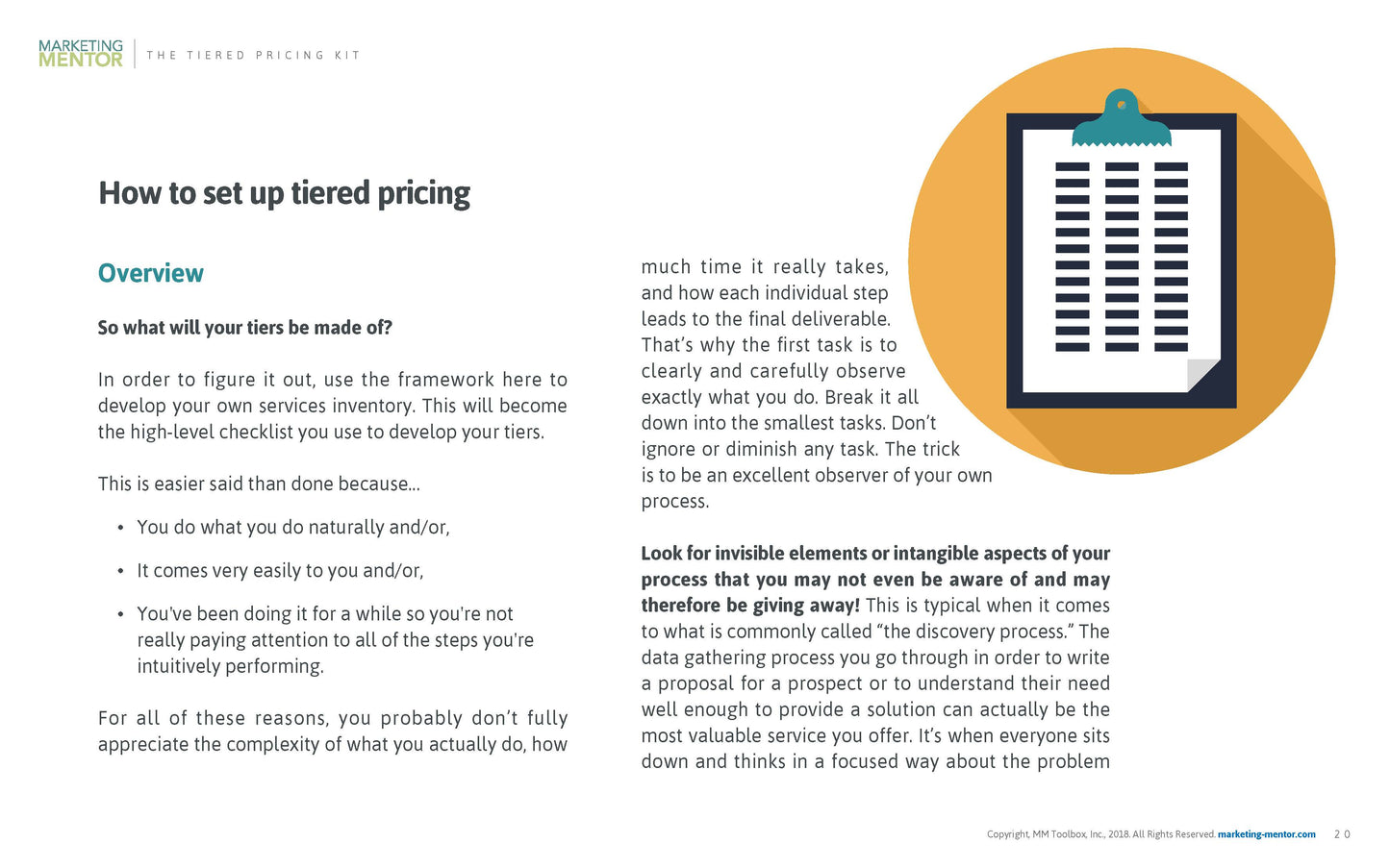 The Tiered Pricing Kit: How to Earn More on Every Project